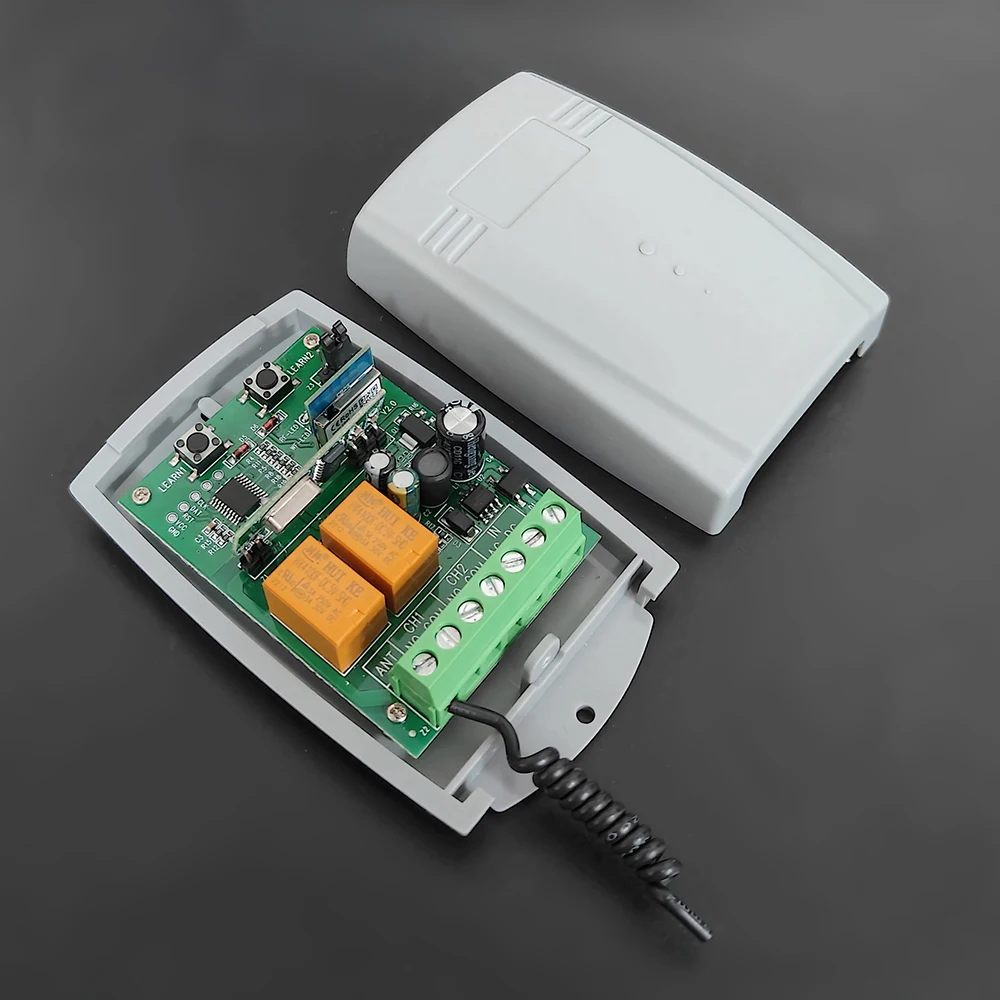 Diy Home Automation System - WiFi RFガレージゲートスライドドアオープナーTuya DIYスマートスイッチ（BFT、FAACなど対応）433Mhzリモートコントロールスイッチ12V 24Vリレーモジュール