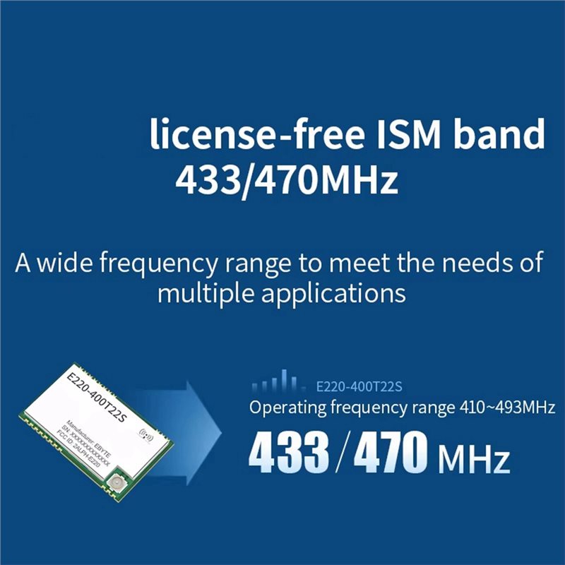 新着商品-LLCC68 E220-400T22S Loraモ - 433Mhz Receiver Module のレビューと価格