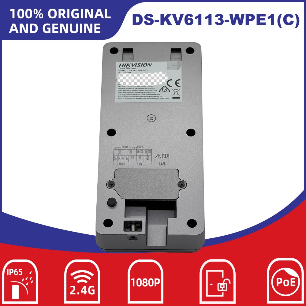 Hikvision DS-KIS603-P IP ビデオ イ - Smart Doorbell Wired のレビューと価格