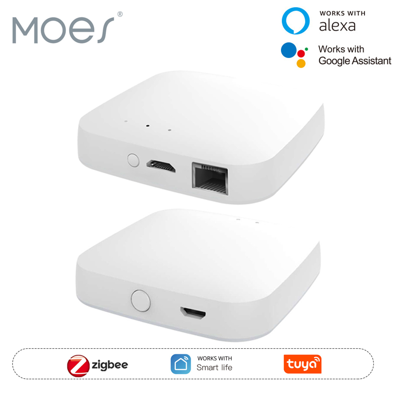 MOES Tuya ZigBee3.0 スマート ハブ、ワイ - Matter Hub Thread のレビューと価格