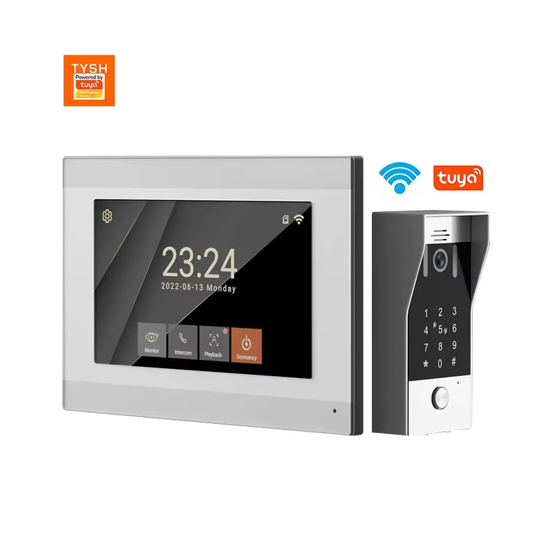 TYSH 2線式IPスマートWiFiビデオドアホン 指紋認証 - Smart Doorbell Wired のレビューと価格