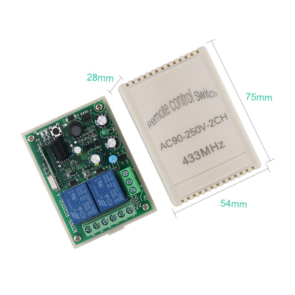 433 433mhzのユニバーサルワイヤレスリモートコントロ - 433Mhz Receiver Module のレビューと価格
