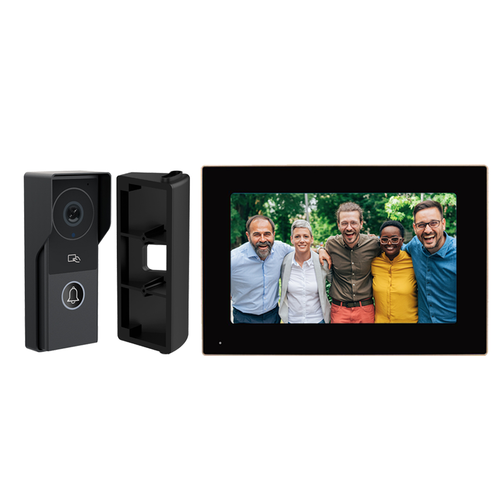Wifiビデオドアベルシステム1080Pビジュアルドアホンド - Smart Doorbell Wired のレビューと価格